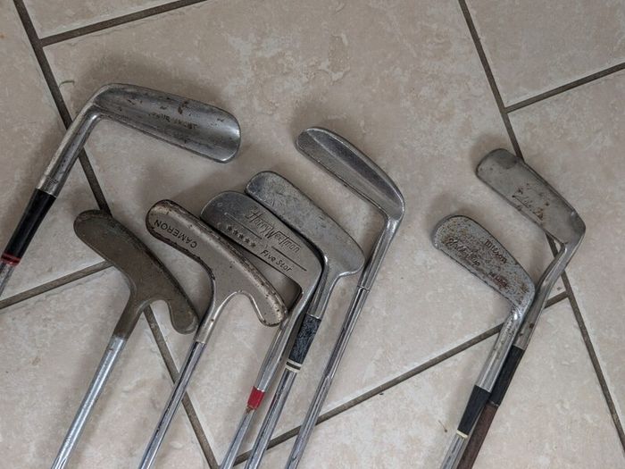 Vintage golf putters Scotty Cameron titleist etc