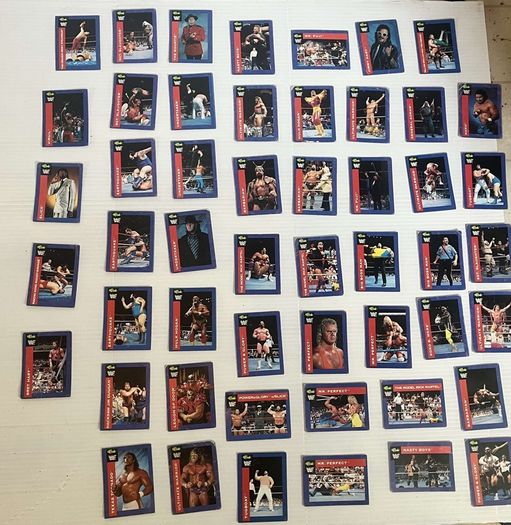 WWF classic collectible trading cards