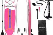 10FT 3M Inflatable Stand Up Paddle Board SUP Board 6 inch Thick Surfboard Lightweight NonSlip EVA Deck SUP Package Complete Kit for All Skill Beginners Adults Fishing Yoga Surfing (FREE POSTAGE)