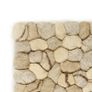 Rug Wool Felt Pebble 140x200 cm Beige/Grey/Brown/Chocolate Image 2