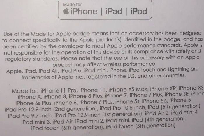 iPhone USB Charging and Data Cable 2 meter brand new