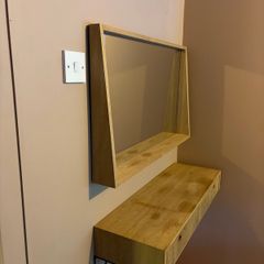 Mirror and console table