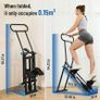 Stair Stepper with 6 Resistances Foldable Stairmaster Machine for Home Gym Workout, 160kg Load-Bearing Capacity Cardio Stair Climber with Low Noise Image 8