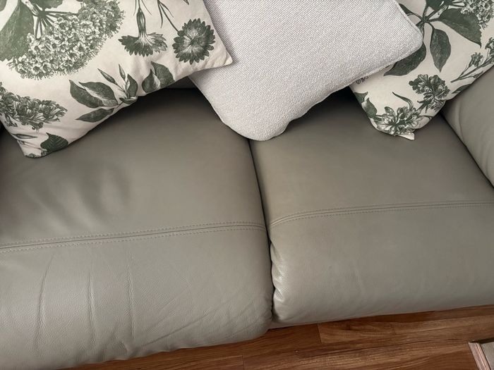 pure leather 3+2 sofa
