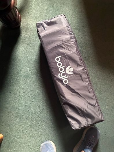 Travel cot and new mattress