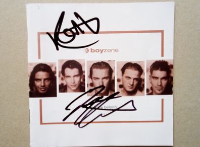 Boyzone autographed CD Ronan and Keith