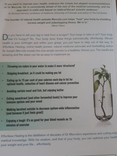 Effortless Healing Dr Joseph Mercola