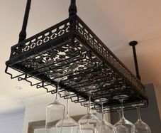 Hanging Wine Glass Holder & Drink Rack