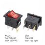 Power Switch ON-OFF 15x21mm 2Pin 3Pin 4Pin 6Pin 250V 10A 15X21 Rocker Switch Image 2