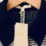 Maje Paris Boucle Tweed Jumpsuit Size 36 UK 8 Brand New Black White Image 4