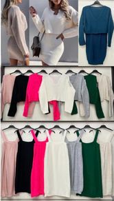 Dress with sweater