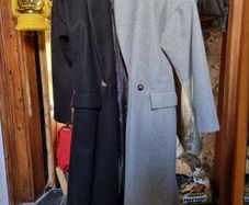 Half and half coat