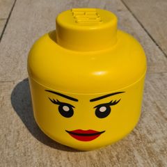 Lego storage heads x2