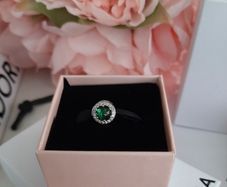 New genuine pandora green essence charm