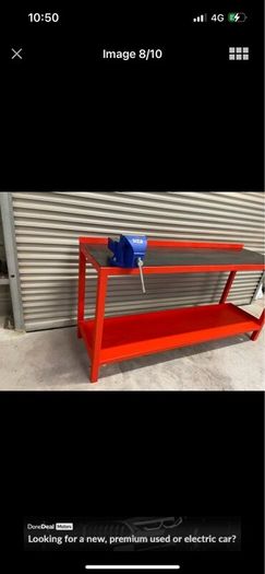 Powder coated Work bench