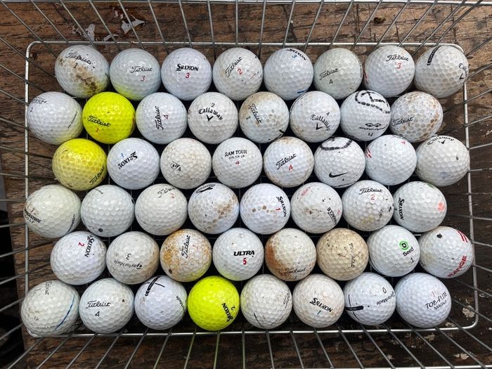 56 Golf balls