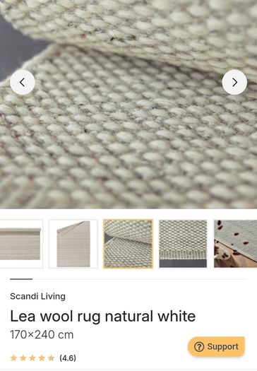 Scandi Living wool rug
