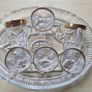Vintage set of six aperitif glasses, France glass Image 5