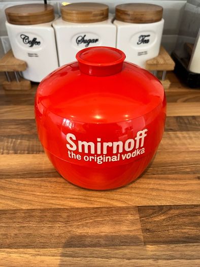 Vintage Smirnoff Bar Ice Tub