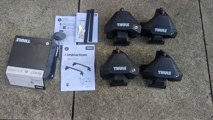 Thule kit for roof bars WingBar Evo / Audi A3