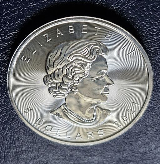 2021 Canada 1 oz Maple Leaf Silver