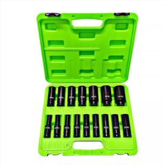 Dsd Tools 16pc 1/2-inch Drive 12 Point Deep Impact Socket Set