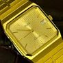 Vintage Avia Swiss Gold Quartz Watch Image 6