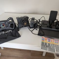 Moza R9 V3 + Moza CRP2 Loadcell Pedals + KS Formula Wheel