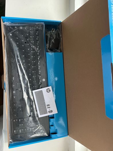 keyboard and  mouse hp