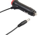 main image for ad 5.5x2.1mm to Cigarette Lighter Power Supply Adapter Cable with Switch Fuse