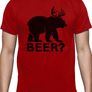 Bear + Deer = BEER Funny Christmas Gift T-Shirt Xmas Image 5