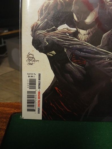 Venom #25 1st Cameo of Virus