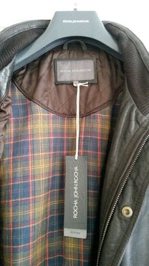 John Rocha gents leather jacket