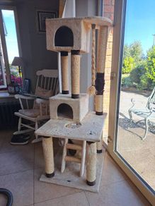 large cat tower