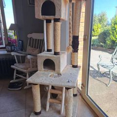 large cat tower