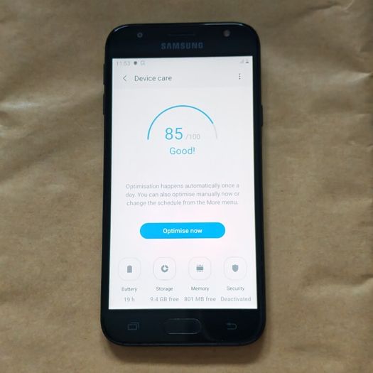 Samsung Galaxy J3 2017 - 16GB - Black - 3 - Fully working