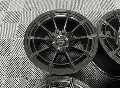 18" Inch Strom DSF55 Wheels 5x114.3 Nissan Silvia Skyline S13 S14 S15 RX7 R32 R33 Lexus IS200