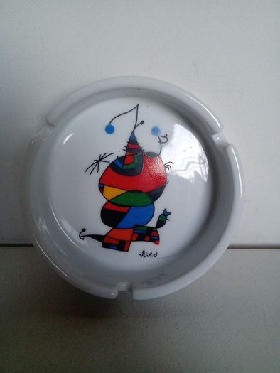 Joan Miro Ashtray Abstract