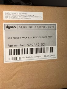 Genuine Dyson V10 Battery, Brand New & Unopened