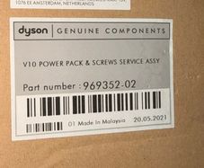Genuine Dyson V10 Battery, Brand New & Unopened