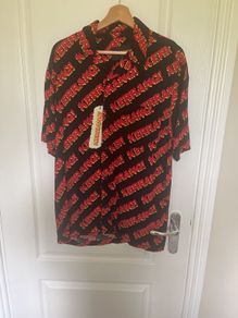 BNWT Kerrang Metal graphic print shirt Size L