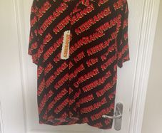 BNWT Kerrang Metal graphic print shirt Size L