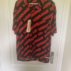 BNWT Kerrang Metal graphic print shirt Size L