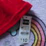 0-3m, With Tags Red Velour Dress with Collar Image 4