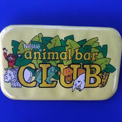 ANIMAL BAR CLUB (Nestle chocolate) - a club membership badge (1980s). Large sized badge 70mm x 45mm.