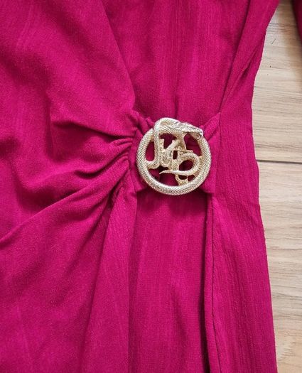 Just Cavalli (Roberto Cavalli) Red Wrap Dress
