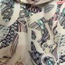 Roxy ladies winter snow ski jacket white and multi coloured logo ski jacket Image 9
