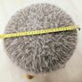 Fluffy stool.  Designers, elegant stool. Image 2