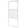 Walk-in Shower Wall ESG Glass with Stone Design 80x195 cm Image 2