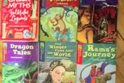 Greek and other Myths x 6 books. Aged 8-11.